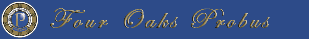 Four Oaks Probus Banner